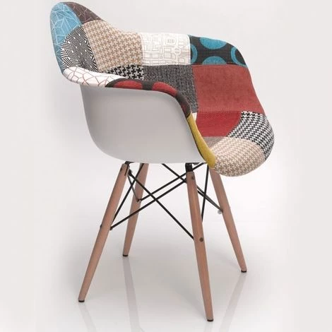 ZENDART DESIGN SÉLECTION Fauteuil Design Mozaik Par Zendart Sélection - Multicolore - Intérieur - Multicolore 3 ZENDART DESIGN SÉLECTION Fauteuil Design Mozaik Par Zendart Sélection - Multicolore - Intérieur - Multicolore