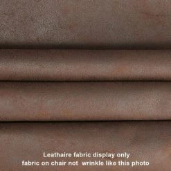 DéCOSHOP26 Fauteuil Lounge / Chaise De Salle à Manger En Tissu Aspect Cuir Marron Foncé Pieds Métal - Marron 7 DéCOSHOP26 Fauteuil Lounge / Chaise De Salle à Manger En Tissu Aspect Cuir Marron Foncé Pieds Métal - Marron -Pas Cher Fauteuil Magasin 11987975 3