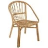 Fauteuil Naturel En Rotin - L. 56 X L. 63 X H. 80 Cm -PEGANE- 1 Fauteuil Naturel En Rotin - L. 56 X L. 63 X H. 80 Cm -PEGANE- -Pas Cher Fauteuil Magasin 12558002 1