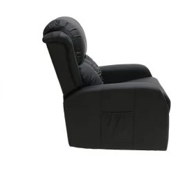 MILIBOO Fauteuil Relax électrique Massant GALLER - Noir - Noir 8 MILIBOO Fauteuil Relax électrique Massant GALLER - Noir - Noir -Pas Cher Fauteuil Magasin 13150867 3