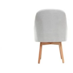 MILIBOO Fauteuil Scandinave Bois MONA - Gris Clair - Gris Clair 8 MILIBOO Fauteuil Scandinave Bois MONA - Gris Clair - Gris Clair -Pas Cher Fauteuil Magasin 13151279 3