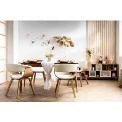 MILIBOO Fauteuil Scandinave Bois OKTAV - Noyer / Noir - Noyer / Noir 11 MILIBOO Fauteuil Scandinave Bois OKTAV - Noyer / Noir - Noyer / Noir -Pas Cher Fauteuil Magasin 13151464 5