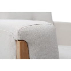 MILIBOO Fauteuil Scandinave Blanc Cassé Pieds Bois FJORD - Bois Clair / Blanc 10 MILIBOO Fauteuil Scandinave Blanc Cassé Pieds Bois FJORD - Bois Clair / Blanc -Pas Cher Fauteuil Magasin 13205142 4