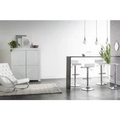 MILIBOO Rocking Chair Design CHESTY - Noir - Noir -Pas Cher Fauteuil Magasin 13400389 5