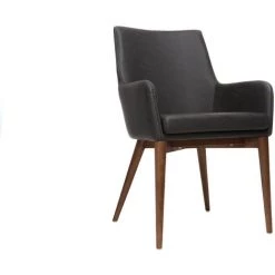 MILIBOO Fauteuils Design Polyester (lot De 2) SHANA - Noir - Noir 9 MILIBOO Fauteuils Design Polyester (lot De 2) SHANA - Noir - Noir -Pas Cher Fauteuil Magasin 13755315 3