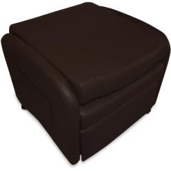 INTENSEDECO Fauteuil Relax Pliable Bristol Marron - Marron -Pas Cher Fauteuil Magasin 13974963 2