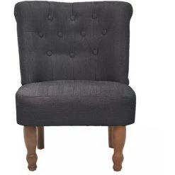 VIDAXL Fauteuil En Style Français 2 Pcs Tissu Gris - Gris 9 VIDAXL Fauteuil En Style Français 2 Pcs Tissu Gris - Gris -Pas Cher Fauteuil Magasin 14075649 3