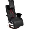 VIDAXL Fauteuil De Massage Shiatsu Demi PU Noir - 242508 - Noir