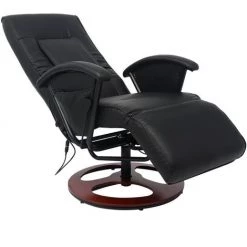 VIDAXL Fauteuil De Massage Shiatsu Demi PU Noir - 242508 - Noir 9 VIDAXL Fauteuil De Massage Shiatsu Demi PU Noir - 242508 - Noir -Pas Cher Fauteuil Magasin 14076225 3