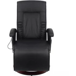 VIDAXL Fauteuil De Massage Shiatsu Demi PU Noir - 242508 - Noir 11 VIDAXL Fauteuil De Massage Shiatsu Demi PU Noir - 242508 - Noir -Pas Cher Fauteuil Magasin 14076225 5