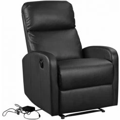 HAPPY GARDEN Fauteuil électrique Inclinable RELAX Noir - Noir