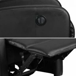 HAPPY GARDEN Fauteuil électrique Inclinable RELAX Noir - Noir -Pas Cher Fauteuil Magasin 14080243 5