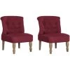 HELLOSHOP26 Fauteuil Chaise Siège Lounge Design Club Sofa Salon S Françaises 2 Pcs Rouge Bordeaux Tissu - Bordeaux 1 HELLOSHOP26 Fauteuil Chaise Siège Lounge Design Club Sofa Salon S Françaises 2 Pcs Rouge Bordeaux Tissu - Bordeaux -Pas Cher Fauteuil Magasin 14364185 1