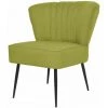 HELLOSHOP26 Fauteuil Chaise Siège Lounge Design Club Sofa Salon De Cocktail Vert - Vert -Pas Cher Fauteuil Magasin 14364203 1