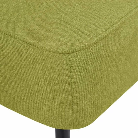 HELLOSHOP26 Fauteuil Chaise Siège Lounge Design Club Sofa Salon De Cocktail Vert - Vert 7 HELLOSHOP26 Fauteuil Chaise Siège Lounge Design Club Sofa Salon De Cocktail Vert - Vert – Image 5