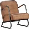 HELLOSHOP26 Fauteuil Chaise Siège Lounge Design Club Sofa Salon De Repos Marron Clair Cuir Véritable - Marron 1 HELLOSHOP26 Fauteuil Chaise Siège Lounge Design Club Sofa Salon De Repos Marron Clair Cuir Véritable - Marron -Pas Cher Fauteuil Magasin 14364230 1