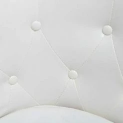 HELLOSHOP26 Fauteuil Chaise Siège Lounge Design Club Sofa Salon Cabriolet Avec Repose-pied Cuir Synthétique Blanc - Blanc 8 HELLOSHOP26 Fauteuil Chaise Siège Lounge Design Club Sofa Salon Cabriolet Avec Repose-pied Cuir Synthétique Blanc - Blanc -Pas Cher Fauteuil Magasin 14372110 3