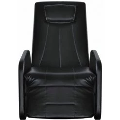 HELLOSHOP26 Fauteuil De Massage Confort Relaxant Massant Détente électrique Cuir Synthétique Noir - Noir -Pas Cher Fauteuil Magasin 14372165 3