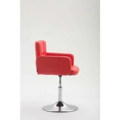 CLP Fauteuil Lounge Los Angeles Similicuir Rouge -Pas Cher Fauteuil Magasin 14778891 3