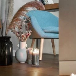 Mc Haus - Fauteuil Nordique Pour Salon Ou Chambre A Coucher Couleur Bleue 9 Mc Haus - Fauteuil Nordique Pour Salon Ou Chambre A Coucher Couleur Bleue -Pas Cher Fauteuil Magasin 15085864 3