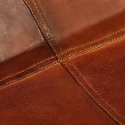 VidaXL Chaise Forme De Papillon Cuir Veritable Marron Taille D'enfant -Pas Cher Fauteuil Magasin 15386278 3