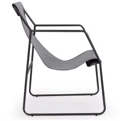 COTECOSY Fauteuil Ulysse Métal Noir Et Simili Gris - Gris 9 COTECOSY Fauteuil Ulysse Métal Noir Et Simili Gris - Gris -Pas Cher Fauteuil Magasin 15813125 3