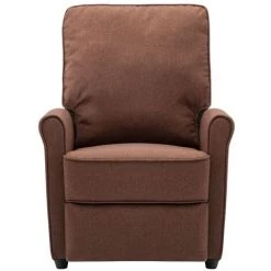 Fauteuil De Massage Tissu Marron VidaXL 10 Fauteuil De Massage Tissu Marron VidaXL -Pas Cher Fauteuil Magasin 15848936 4