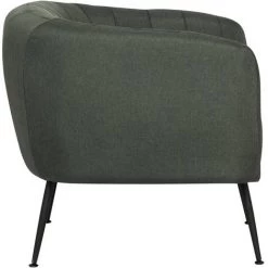 HABITAT ET JARDIN Fauteuil En Tissu "Diana" - 1 Place - Gris Foncé 7 HABITAT ET JARDIN Fauteuil En Tissu "Diana" - 1 Place - Gris Foncé -Pas Cher Fauteuil Magasin 16135746 3