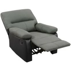 HABITAT ET JARDIN Fauteuil Relax "Lincoln" - 90 X 89 X 103 Cm - Noir/Gris Foncé 9 HABITAT ET JARDIN Fauteuil Relax "Lincoln" - 90 X 89 X 103 Cm - Noir/Gris Foncé -Pas Cher Fauteuil Magasin 16135872 4