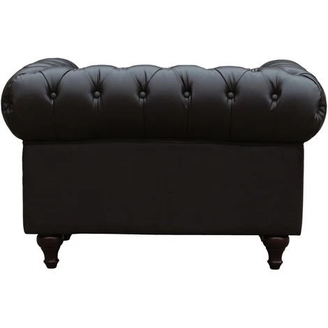 HABITAT ET JARDIN Fauteuil Chesterfield "Aliza" - 111 X 82 X 70 Cm - Marron 5 HABITAT ET JARDIN Fauteuil Chesterfield "Aliza" - 111 X 82 X 70 Cm - Marron – Image 3