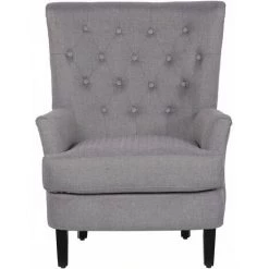 HABITAT ET JARDIN Fauteuil "Arhus" - 1 Place - Gris