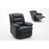 HABITAT ET JARDIN Fauteuil Relax "Buckingham" - 85 X 93 X 100 Cm - Noir 2 HABITAT ET JARDIN Fauteuil Relax "Buckingham" - 85 X 93 X 100 Cm - Noir -Pas Cher Fauteuil Magasin 17713928 1