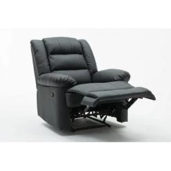 HABITAT ET JARDIN Fauteuil Relax "Buckingham" - 85 X 93 X 100 Cm - Noir 8 HABITAT ET JARDIN Fauteuil Relax "Buckingham" - 85 X 93 X 100 Cm - Noir -Pas Cher Fauteuil Magasin 17713928 3