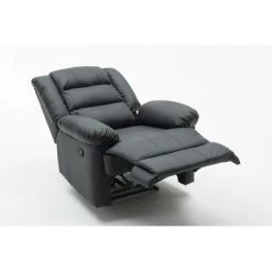 HABITAT ET JARDIN Fauteuil Relax "Buckingham" - 85 X 93 X 100 Cm - Noir 9 HABITAT ET JARDIN Fauteuil Relax "Buckingham" - 85 X 93 X 100 Cm - Noir -Pas Cher Fauteuil Magasin 17713928 4
