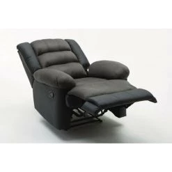 HABITAT ET JARDIN Fauteuil Relax "Buckingham" - 85 X 93 X 100 Cm - Noir / Gris Foncé 9 HABITAT ET JARDIN Fauteuil Relax "Buckingham" - 85 X 93 X 100 Cm - Noir / Gris Foncé -Pas Cher Fauteuil Magasin 17713931 4