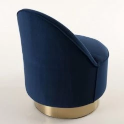 MACABANE ALBANE - Fauteuil Tissu Velours Bleu Marine - Bleu Marine 10 MACABANE ALBANE - Fauteuil Tissu Velours Bleu Marine - Bleu Marine -Pas Cher Fauteuil Magasin 17783940 4