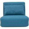 MILIBOO Chauffeuse Convertible Design SLEEPER - Bleu Canard - Bleu Canard