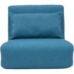 MILIBOO Chauffeuse Convertible Design SLEEPER - Bleu Canard - Bleu Canard