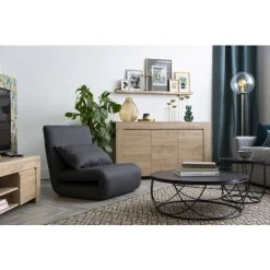 MILIBOO Chauffeuse Convertible Design SLEEPER - Bleu Canard - Bleu Canard 11 MILIBOO Chauffeuse Convertible Design SLEEPER - Bleu Canard - Bleu Canard -Pas Cher Fauteuil Magasin 17842910 5