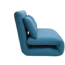 MILIBOO Chauffeuse Convertible Design 2 Places SLEEPER - Bleu Canard - Bleu Canard -Pas Cher Fauteuil Magasin 17842911 3
