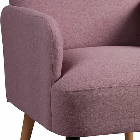 ALTOBUY TEODORE - Fauteuil Rembourré Tissu Violet - Violet 6 ALTOBUY TEODORE - Fauteuil Rembourré Tissu Violet - Violet â Image 4