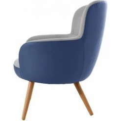 PARUMM Fauteuil Pärumm Kai Tapissé Bicolore Bleu/Gris 77x73,4x81,4 Cm - 50321001096264 8 PARUMM Fauteuil Pärumm Kai Tapissé Bicolore Bleu/Gris 77x73,4x81,4 Cm - 50321001096264 -Pas Cher Fauteuil Magasin 18079424 2
