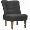 HELLOSHOP26 Fauteuil Chaise Siège Lounge Design Club Sofa Salon Française Tissu Gris - Gris 1 HELLOSHOP26 Fauteuil Chaise Siège Lounge Design Club Sofa Salon Française Tissu Gris - Gris -Pas Cher Fauteuil Magasin 18450375 1