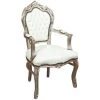 BISCOTTINI Fauteuil Louis XVI De Style Français En Hêtre Massif 2 BISCOTTINI Fauteuil Louis XVI De Style Français En Hêtre Massif -Pas Cher Fauteuil Magasin 18546733 1