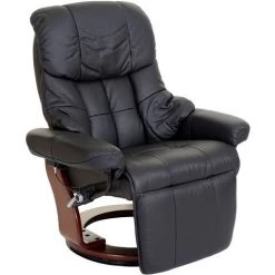 HHG MCA Fauteuil Relax Calgary 2, Fauteuil De Télévision, Cuir, Charge 150kg ~ Noir, Couleur Noix 10 HHG MCA Fauteuil Relax Calgary 2, Fauteuil De Télévision, Cuir, Charge 150kg ~ Noir, Couleur Noix -Pas Cher Fauteuil Magasin 18942142 4
