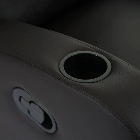 HHG Fauteuil De Télévision Durham, Fauteuil Relax, Chaise Longue, Similicuir ~ Café 7 HHG Fauteuil De Télévision Durham, Fauteuil Relax, Chaise Longue, Similicuir ~ Café â Image 5