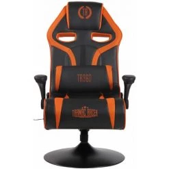CLP Fauteuil Gaming Sonore Sonoma Avec Piètement Trompette Noir/orange -Pas Cher Fauteuil Magasin 18963065 2