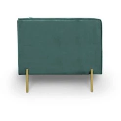 MOBILIER DECO JOLLA - Fauteuil En Velours De Couleur Vert - Vert 8 MOBILIER DECO JOLLA - Fauteuil En Velours De Couleur Vert - Vert -Pas Cher Fauteuil Magasin 19200426 3