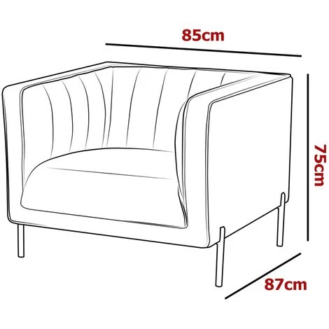 MOBILIER DECO JOLLA - Fauteuil En Velours De Couleur Vert - Vert 6 MOBILIER DECO JOLLA - Fauteuil En Velours De Couleur Vert - Vert – Image 4