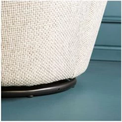 Fauteuil Pivotant Tramé Lin Barnabé - Signature - Beige Lin 10 Fauteuil Pivotant Tramé Lin Barnabé - Signature - Beige Lin -Pas Cher Fauteuil Magasin 19293895 4